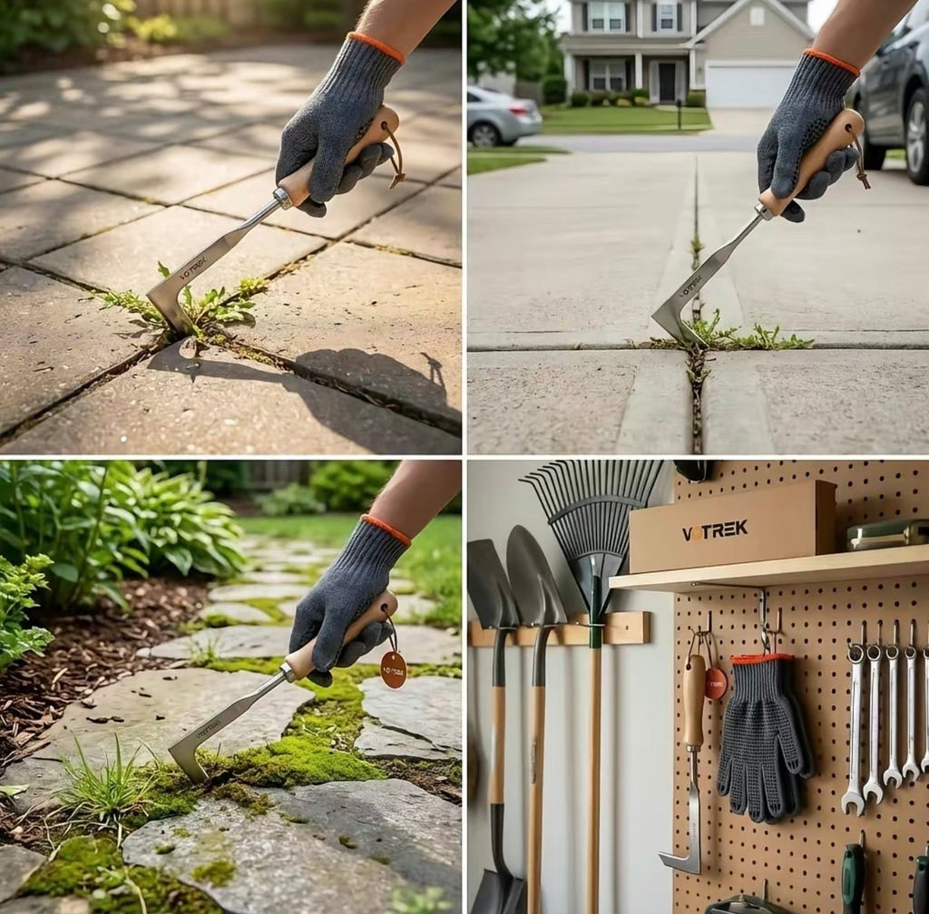 Weed Puller That Clears Cracks in Seconds