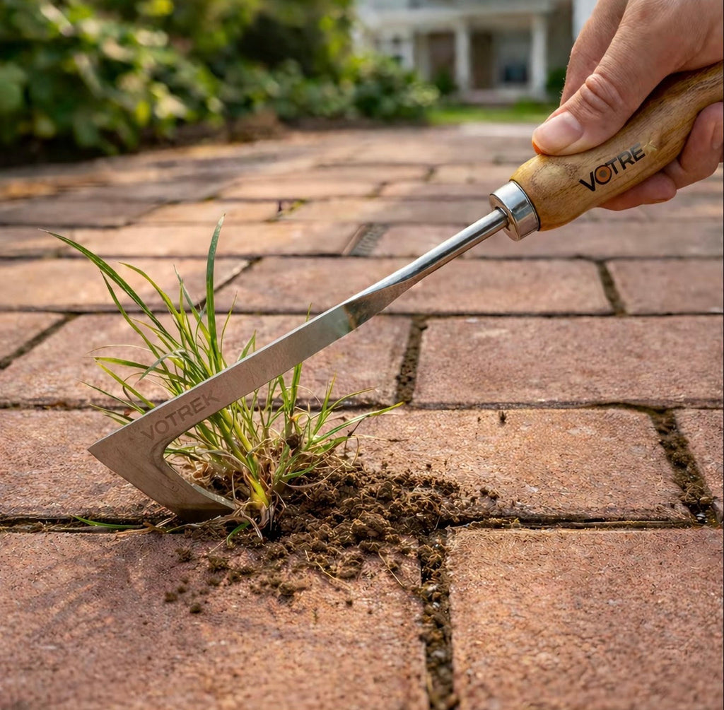 Weed Puller That Clears Cracks in Seconds