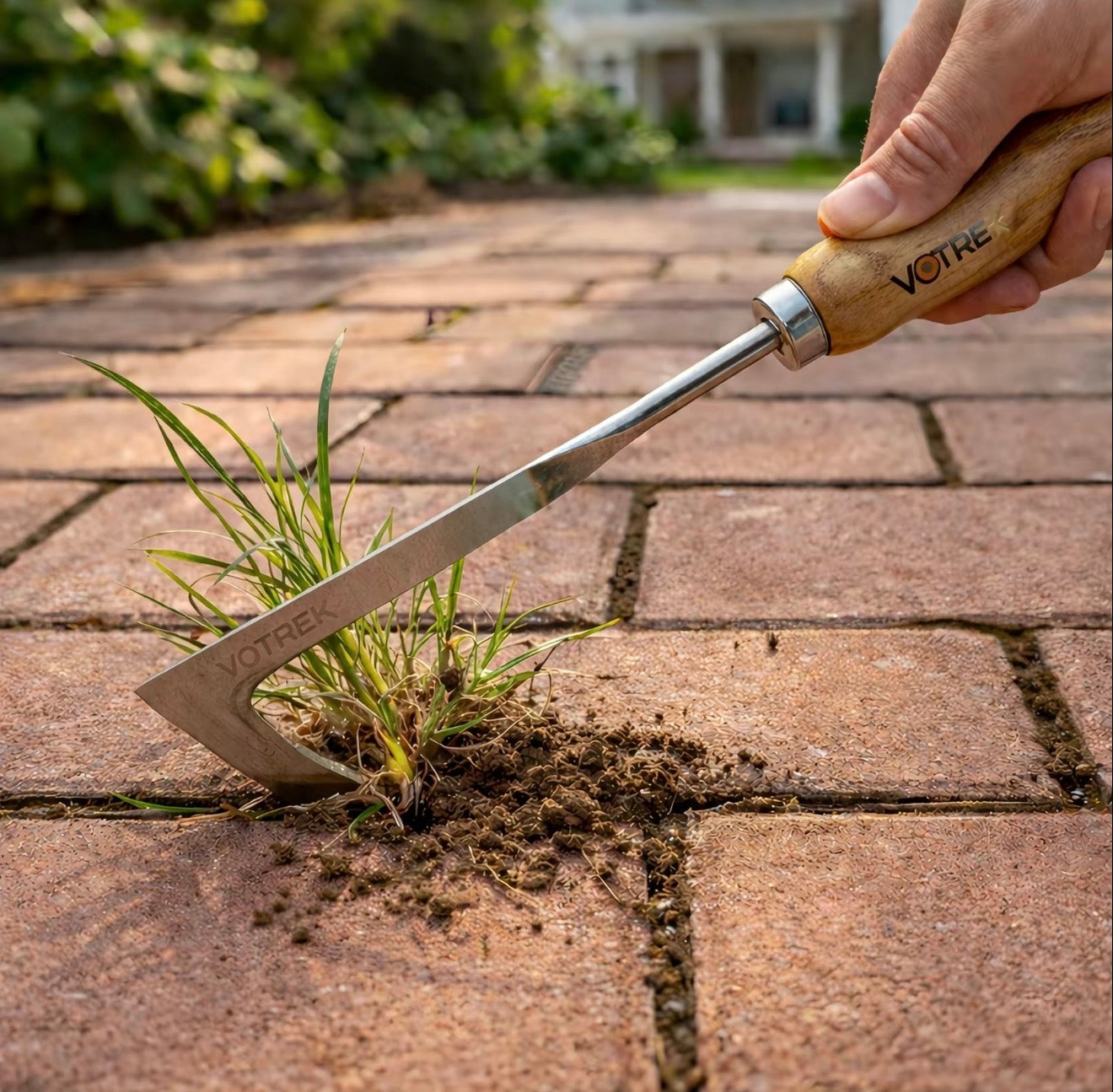 Weed Puller That Clears Cracks in Seconds
