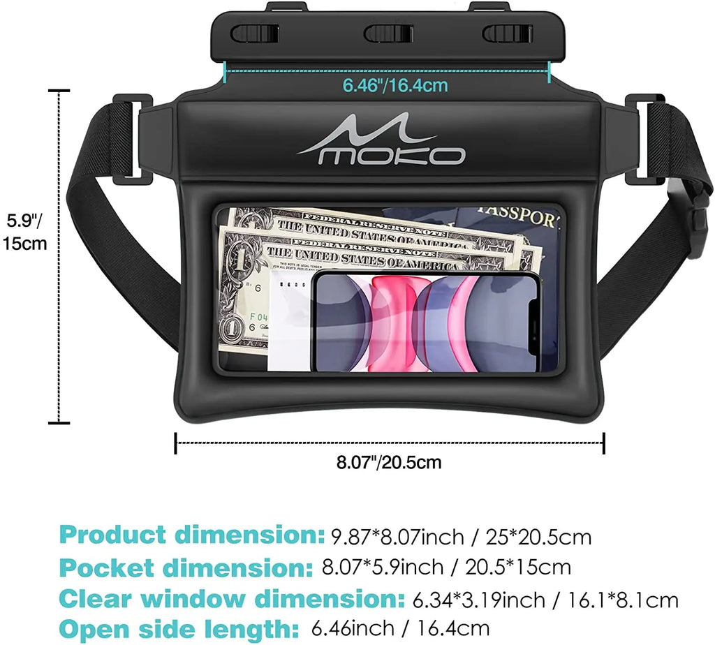 Waterproof Fanny Pack That Keeps Your Phone (+ Passport) Dry