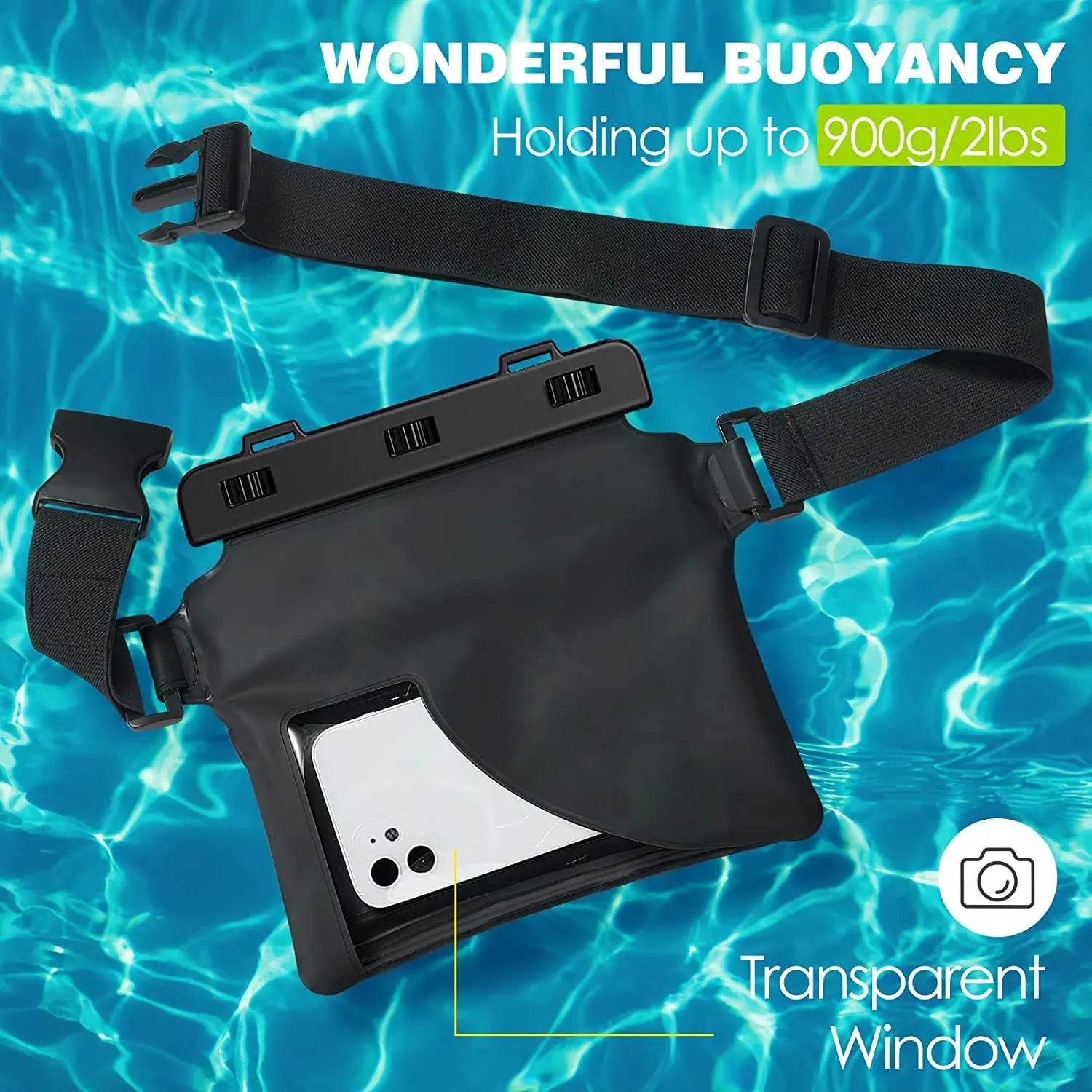 Waterproof Fanny Pack That Keeps Your Phone (+ Passport) Dry