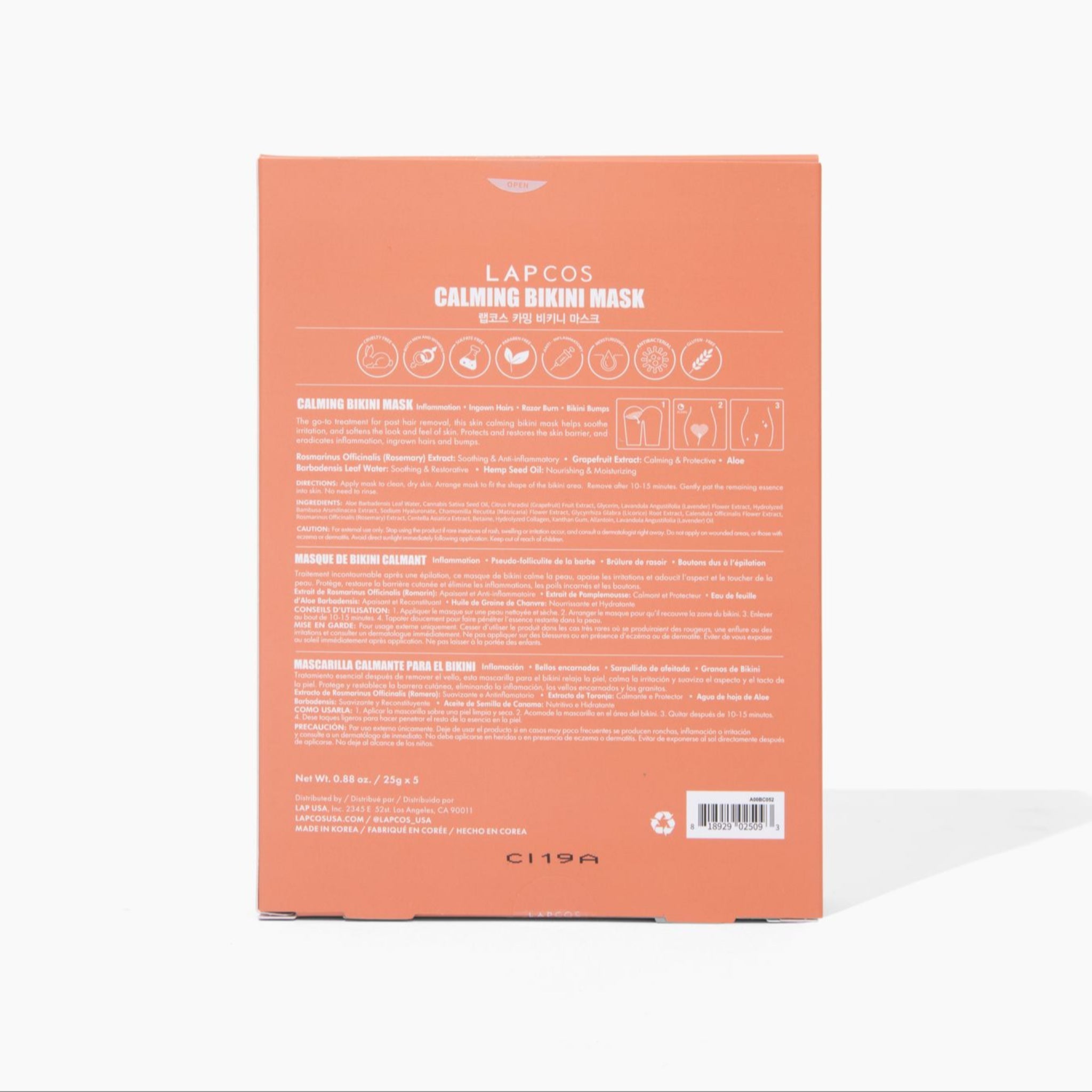 Sheet Mask For Bikinis Lines