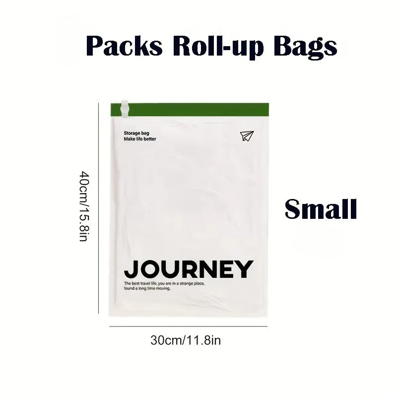 Compression Packing Cubes That Fit 80% More Into A Carry-On