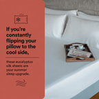 Cooling and Moisture-Wicking Eucalyptus Sheet Set