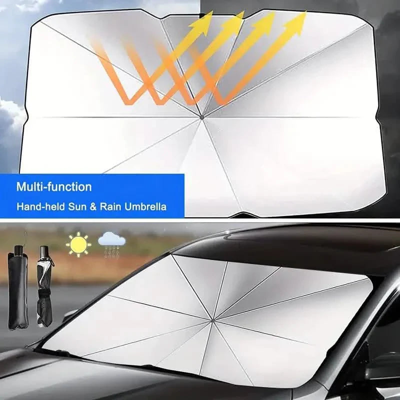 A Sun Shade That Makes Summer Parking Bearable