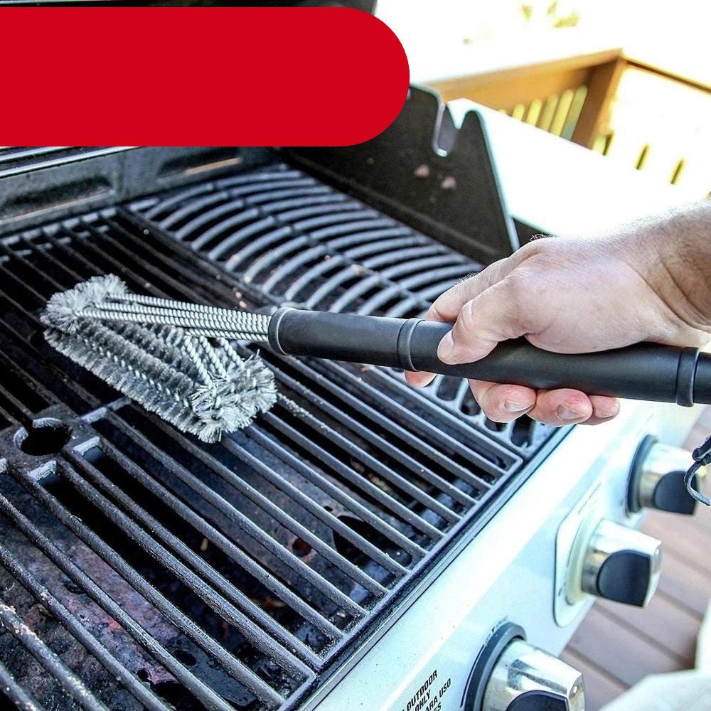 Grill Brush To Make Cleanup Less Miserable