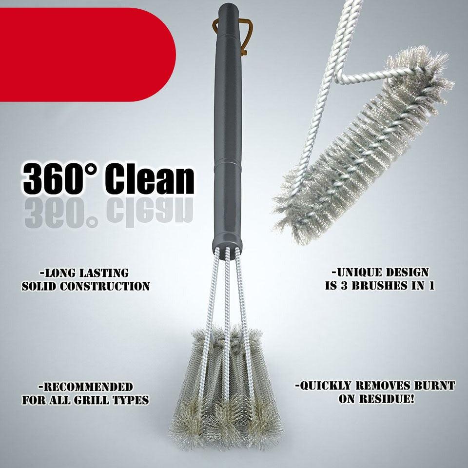 Grill Brush To Make Cleanup Less Miserable