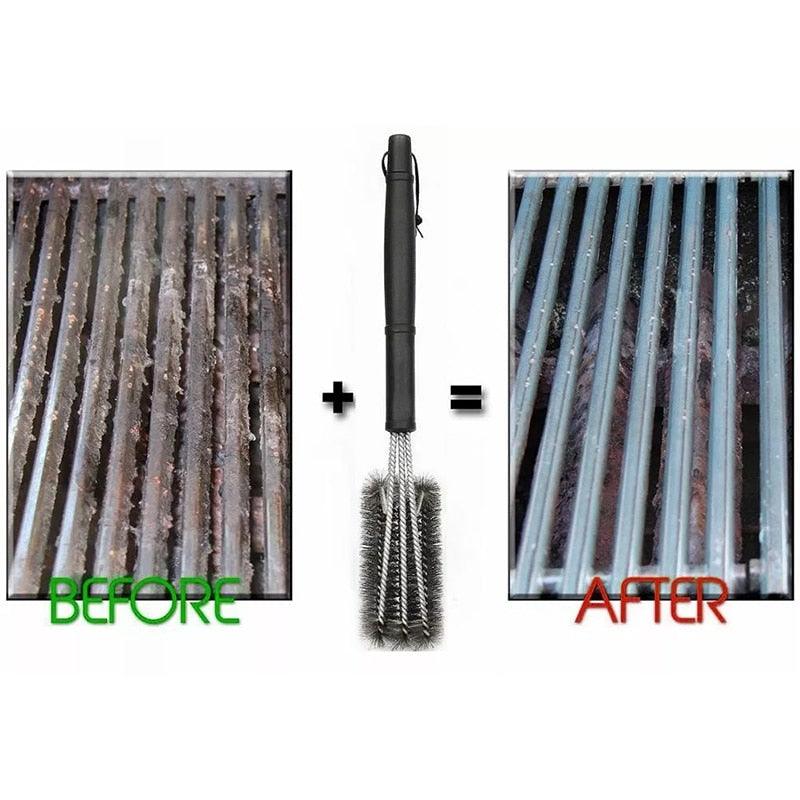 Grill Brush To Make Cleanup Less Miserable