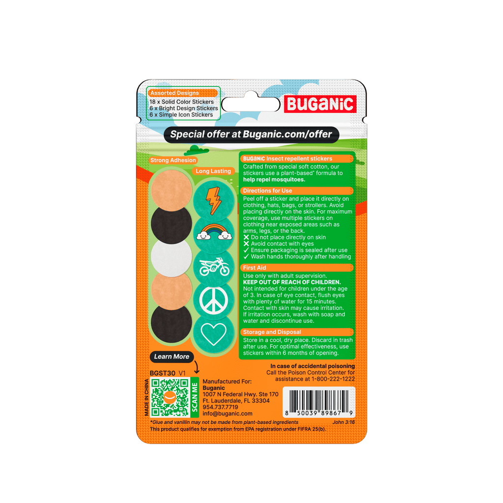 Mosquito Repellent Stickers Parents Swear By