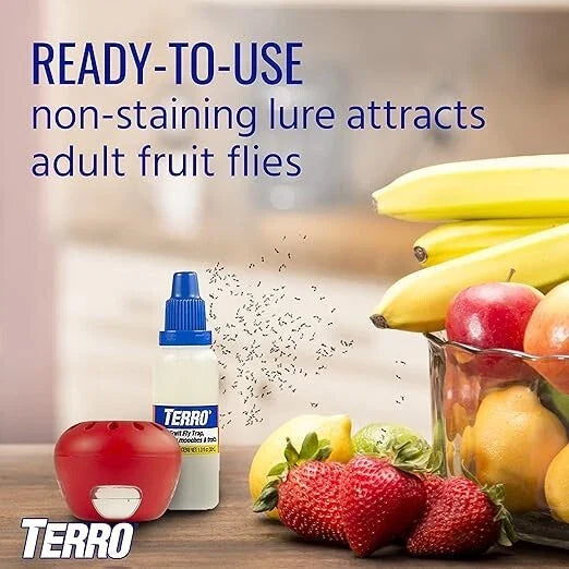 Traps That Get Rid of Fruit Flies For Up To 45 Days