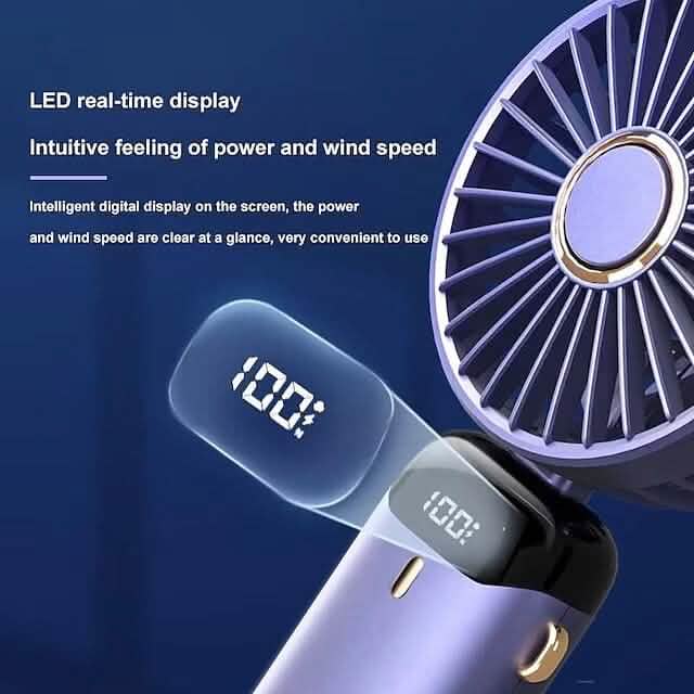 Portable Fan for Hot Flights, Beaches, and Commutes