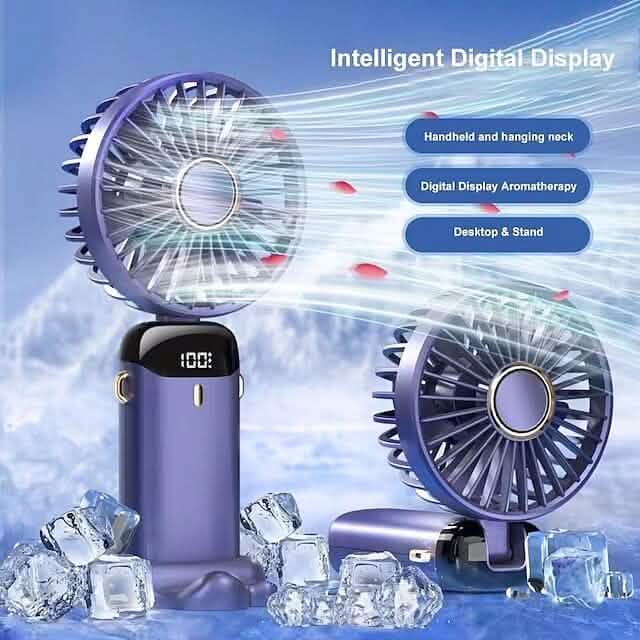 Portable Fan for Hot Flights, Beaches, and Commutes